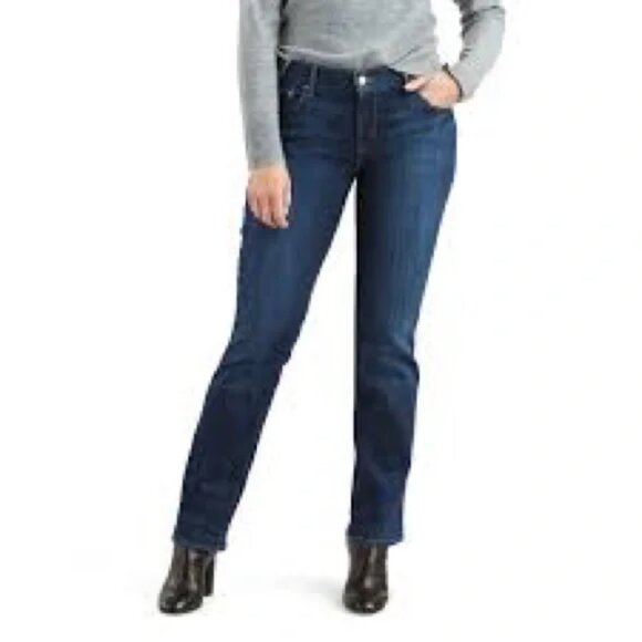 Levi’s 505 Straight Leg Jeans Size 8L Women's - Picture 1 of 11